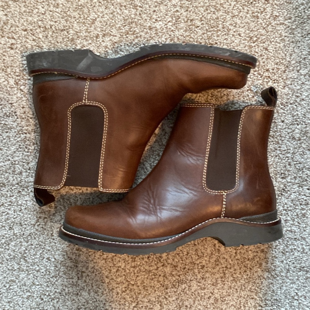 L.L. Bean Leather Ankle Boots - Picture 5 of 9